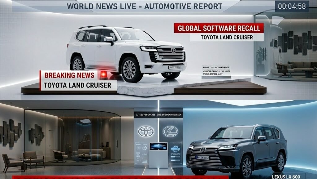 Toyota Land Cruiser and Lexus LX Hit by Software Recall