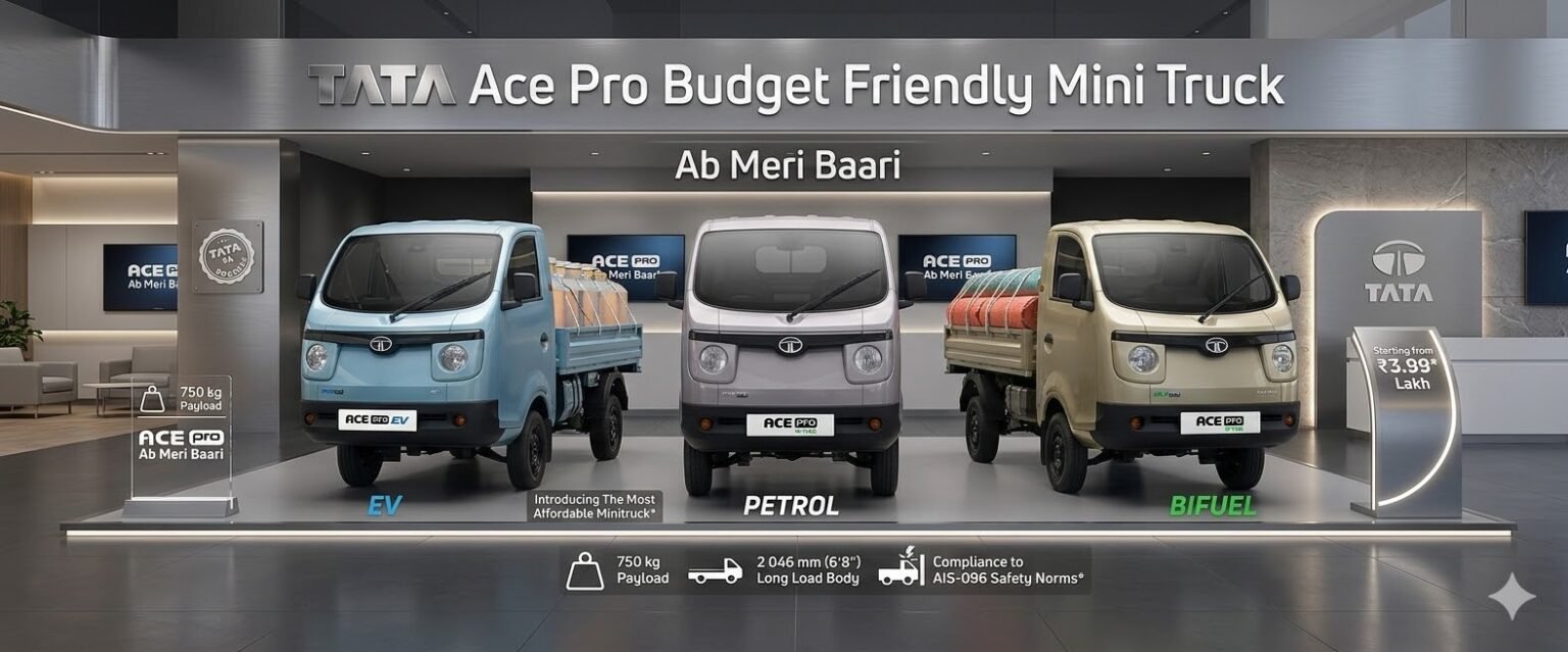 Tata Ace Pro Budget Friendly Mini Truck
