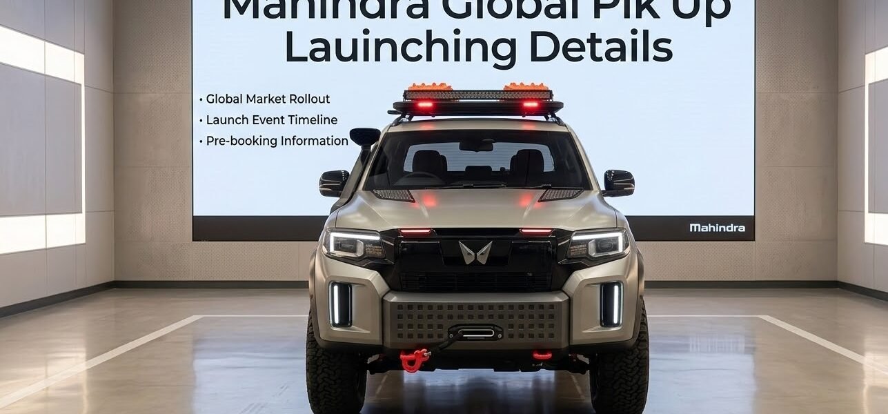 Mahindra Global Pik Up Launching Details