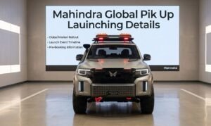 Mahindra Global Pik Up Launching Details