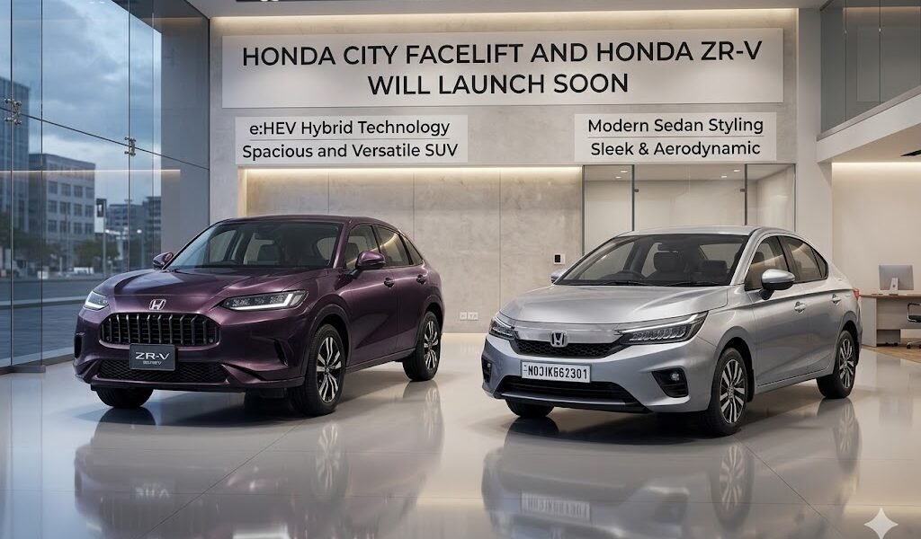 Honda City Facelift and Honda ZR-V