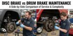 Disc Brake vs Drum Brake Maintenance