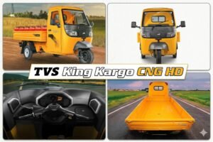 TVS King Kargo CNG HD Mileage