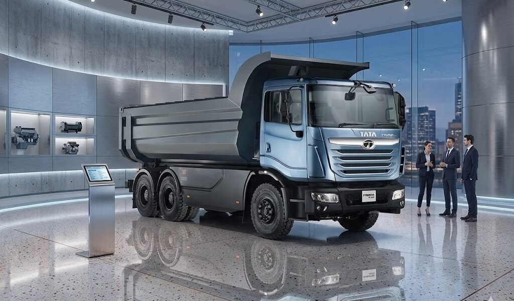 Tata Prima E.28K Electric Tipper