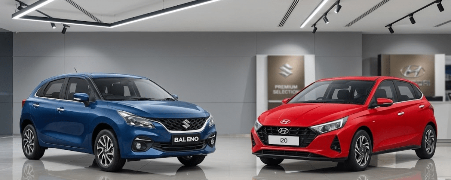 Baleno vs i20 2026 Comparison