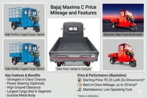 Bajaj Maxima C Price Mileage and Features