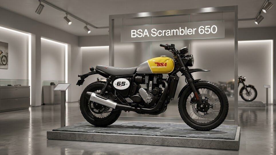 BSA Scrambler 650 Launched