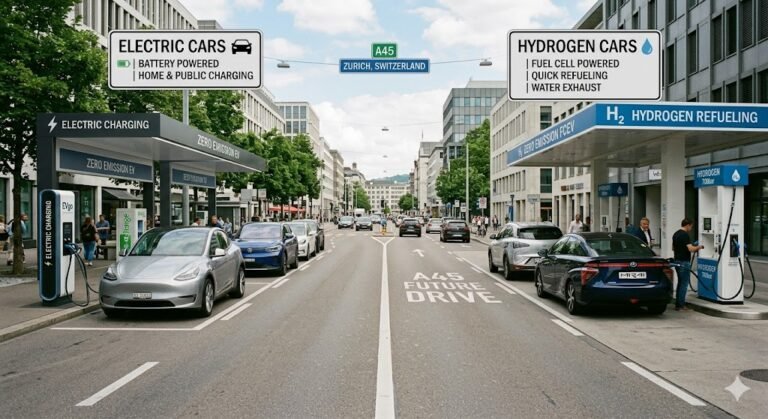 Electric Cars vs Hydrogen Cars