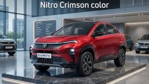 Tata Curvv EV SeriesX launched with Nitro Crimson
