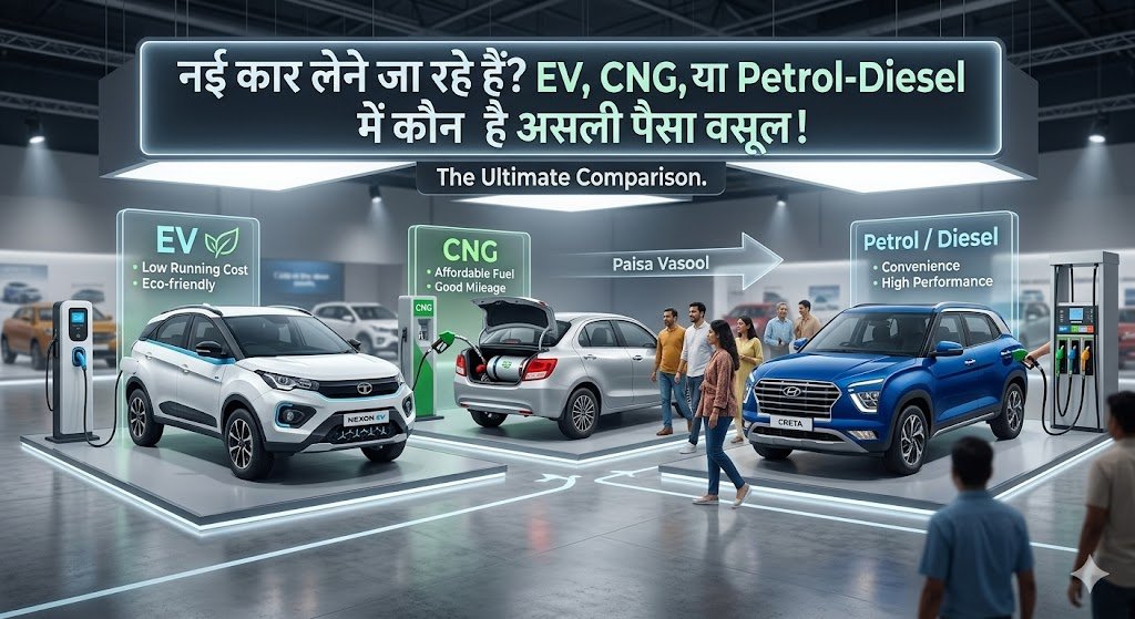 EV CNG Or Petrol-Diesel