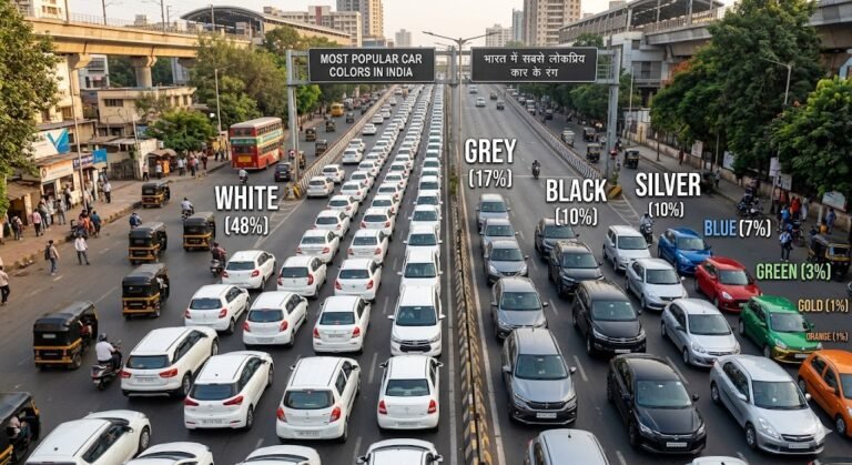 Most Popular Car Color in India