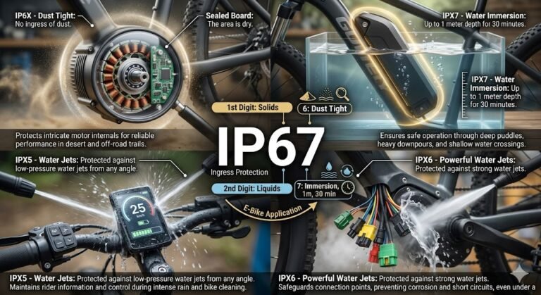 IP Ratings in EV Bikes