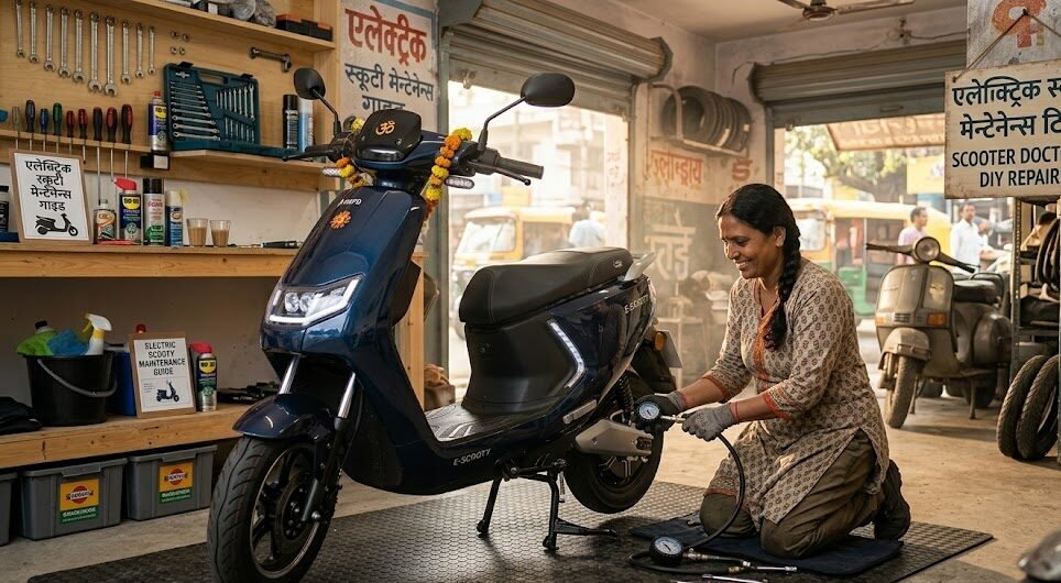 Electric Scooty Maintenance Tips in Hindi