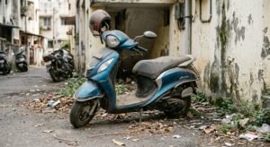 Bike or Scooty Parked for Days