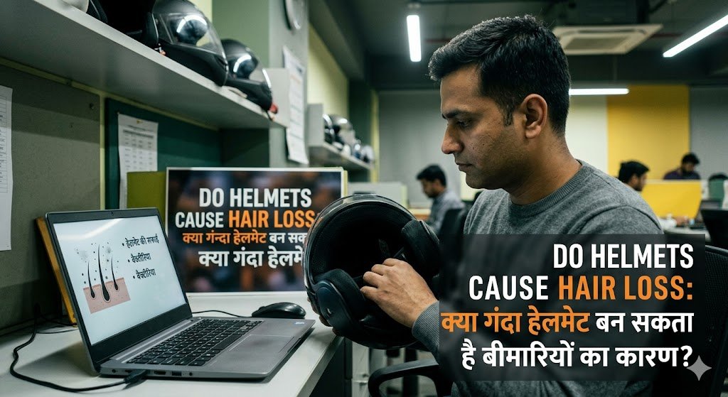 Do Helmets Cause Hair Loss