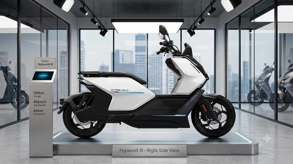 Keeway Hypevolt-R launched