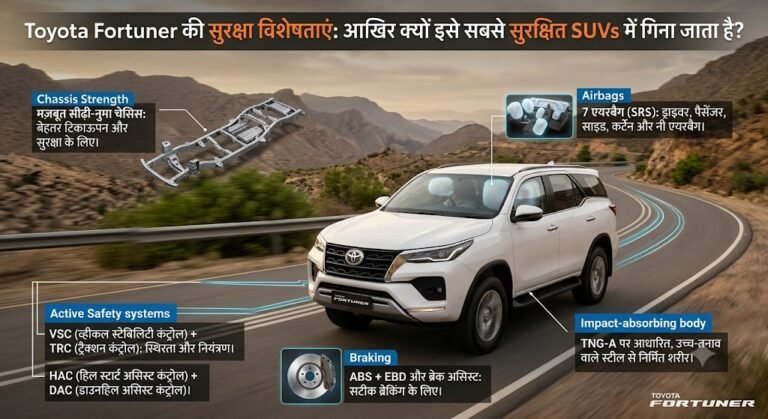 Safety Features of Toyota Fortuner