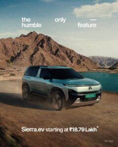 Tata Sierra EV Launch