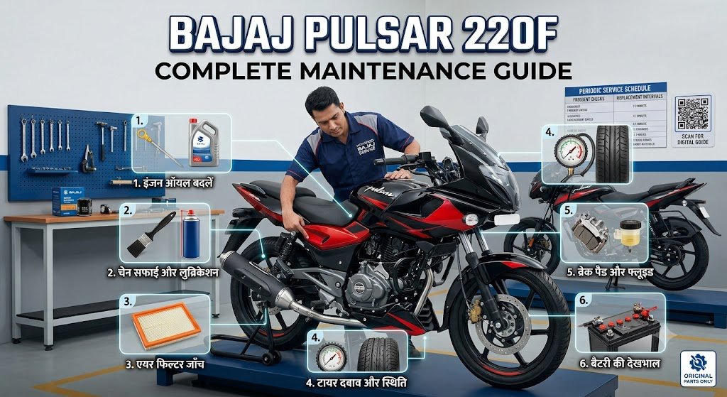 Bajaj Pulsar 220F Maintenance Guide