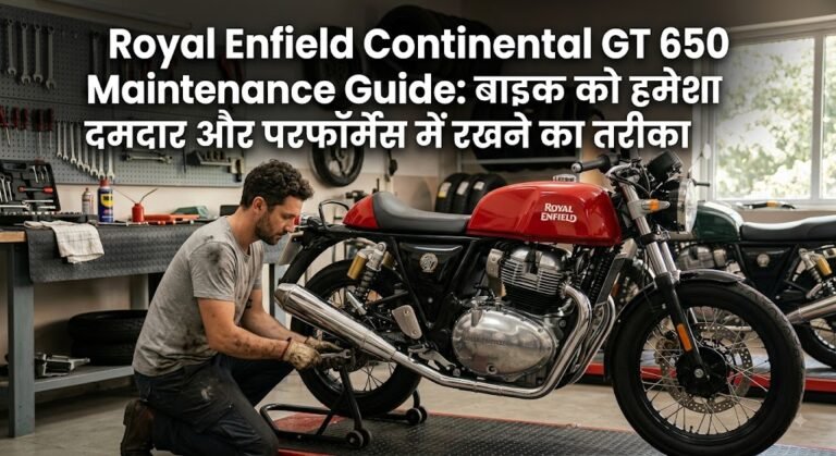Royal Enfield Continental GT 650 Maintenance Guide