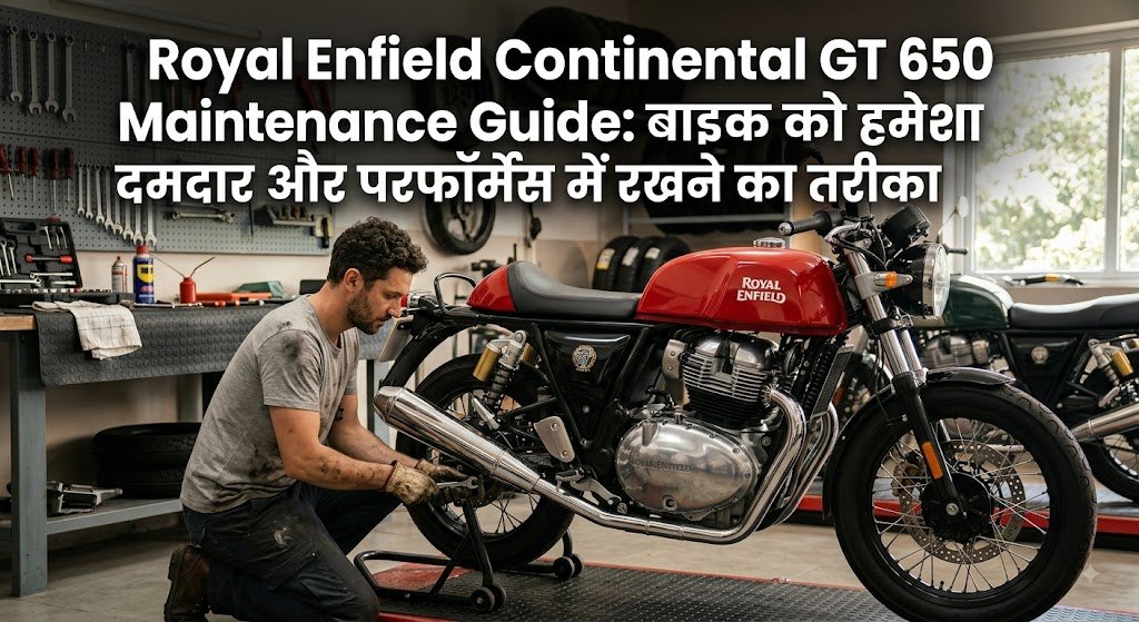 Royal Enfield Continental GT 650 Maintenance Guide